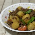 まくのうち's cooksnap of when they made 母直伝♡シンプルカレー肉じゃが.