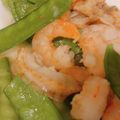 クックS5N2AF☆'s cooksnap of when they made 絹さやとシーフードのバター炒め.