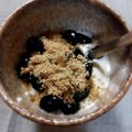 yukitarooo's cooksnap of when they made 黒豆きな粉の和風ヨーグルト＊.