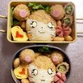 Chaaa_room's cooksnap of when they made カンタンキャラ弁ハム太郎.