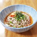 やなぎだまこ's cooksnap of when they made 冷たいキムチ蕎麦.