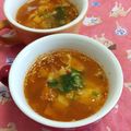 赤い電話's cooksnap of when they made 残ったキムチでキムチスープ♪.