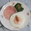 mmameco's cooksnap of when they made 目玉焼き味付けは好きなふりかけね♪.