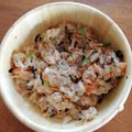 りくねこ's cooksnap of when they made 【離乳食後期】鮭と野菜の炊き込みご飯♡.