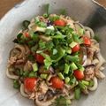 バウンド's cooksnap of when they made 超簡単！茄子とツナの冷やしうどん.