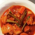 ｋａｍｉｙａｍａ's cooksnap of when they made 野菜たっぷり★鶏肉のトマト煮.