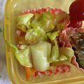 クック49L4Ho☆'s cooksnap of when they made お弁当。野菜、ケチャップソース炒め。.