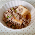 まこさんど's cooksnap of when they made ☼フワフワ絹揚げのひき肉炒め.