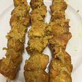 whitebear's cooksnap of when they made 東南アジア風焼き鳥＜サテ・アヤム＞.