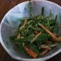 ramieru's cooksnap of when they made シャキシャキ！きぬさやと人参のサラダ.