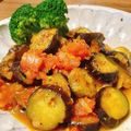あっちゃんキッチン♪'s cooksnap of when they made なすのトマトカレー炒め.
