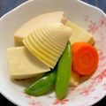 mindoママ's cooksnap of when they made タケノコとスナックえんどうと揚げ豆腐煮物.
