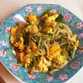 ノノブ's cooksnap of when they made 旨辛い♪小松菜ともやしのコチュジャン炒め.