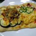 うたかた。's cooksnap of when they made コレウマ！ナスじゃこピザ.