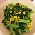 ミケやん's cooksnap of when they made 【楽めし】ほうれん草コーン.