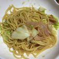 しーちゃん❤︎❤︎'s cooksnap of when they made 簡単！キャベツとツナの和風柚子胡椒パスタ.