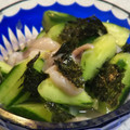 いさみょば's cooksnap of when they made 簡単おつまみ☆絶品！！！たこわさきゅうり.
