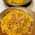 あい♪らんど's cooksnap of when they made サワークリームを使ったカルボナーラ.