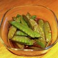クックKOQ92X☆'s cooksnap of when they made 絹さやエンドウの大量消費　中華タレ漬け.