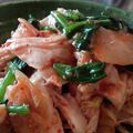 ゆしゅな's cooksnap of when they made キムチで☆ほうれん草と蒸し鶏の和え物.