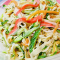 U☆kaoru's cooksnap of when they made 切り干し大根とカニカマのマヨぽんサラダ.