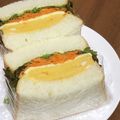 Etsu☆ko's cooksnap of when they made だし巻き卵サンド.
