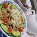 ACHAKO★'s cooksnap of when they made ズッキーニ舞茸ツナのおつまみホットサラダ.