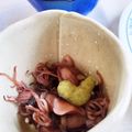 ＠ももこ's cooksnap of when they made 簡単^ - ^ホタルイカを山葵醤油で.