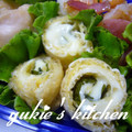 yukiはぴ's cooksnap of when they made 油揚げとチーズのクルクル巻き★.