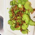 クック♡フラワー♪'s cooksnap of when they made 簡単♡そら豆のガーリック炒め♪.
