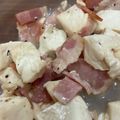ちゃこ1978's cooksnap of when they made 豆腐♥♡ベーコン炒め.
