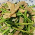 ちゃこ1978's cooksnap of when they made 春菊大量消費＊春菊としめじの塩バター炒め.