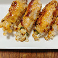 aimaruo's cooksnap of when they made えのきと青じその豚巻きバター醤油炒め.