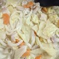 yonekit's cooksnap of when they made 簡単！豆乳クリームうどん！！！.