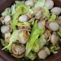 野菜大好きミーバ☆'s cooksnap of when they made キャベツとベビーホタテのオリーブ蒸し.