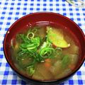ととろ＆めい's cooksnap of when they made 豚汁風の肉無し味噌汁.