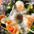 Emihann's cooksnap of when they made ブロッコリー＆茹で卵のマヨ＆チーズ焼き.
