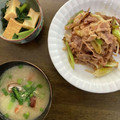 クック8ZQE9T☆'s cooksnap of when they made 小松菜と厚揚げの煮浸し.