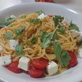 ちろたろん's cooksnap of when they made ミニトマトとモッツァレラのパスタ.