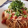 ★もぐさ★'s cooksnap of when they made トマトとツナの冷製カッペリーニ＊ランチに.