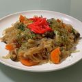 キンプリ's cooksnap of when they made TOP1！炭水化物抜きしらたき焼きそば.