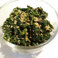 さがき's cooksnap of when they made 簡単！ほうれん草＆鮭フレークごま生姜和え.