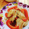 かわゆう1211's cooksnap of when they made 鶏むね肉のしょうが焼き.