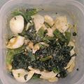 あいりん1106's cooksnap of when they made 小松菜とゆでたまごのナムル.
