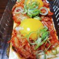 クック7FNN0F☆'s cooksnap of when they made ユッケ風キムチやっこ.