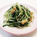 クックE662AA☆'s cooksnap of when they made 水菜消費！油揚げと水菜の炒め物.