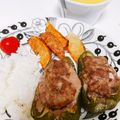 risa0610t's cooksnap of when they made オーブンで作る絶品！ピーマンの肉詰め.