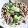 ぜんだいママ's cooksnap of when they made 豚バラとチンゲンサイのオイスター炒め.