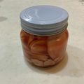 聞き耳's cooksnap of when they made 簡単＊新生姜の甘酢漬け.