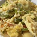 vltal446's cooksnap of when they made スナップエンドウのふんわり卵とじ.